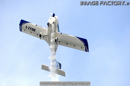 2019-10-12 Linate Airshow 01902 We Fly - Fournier RF-5 Fly Synthesis
